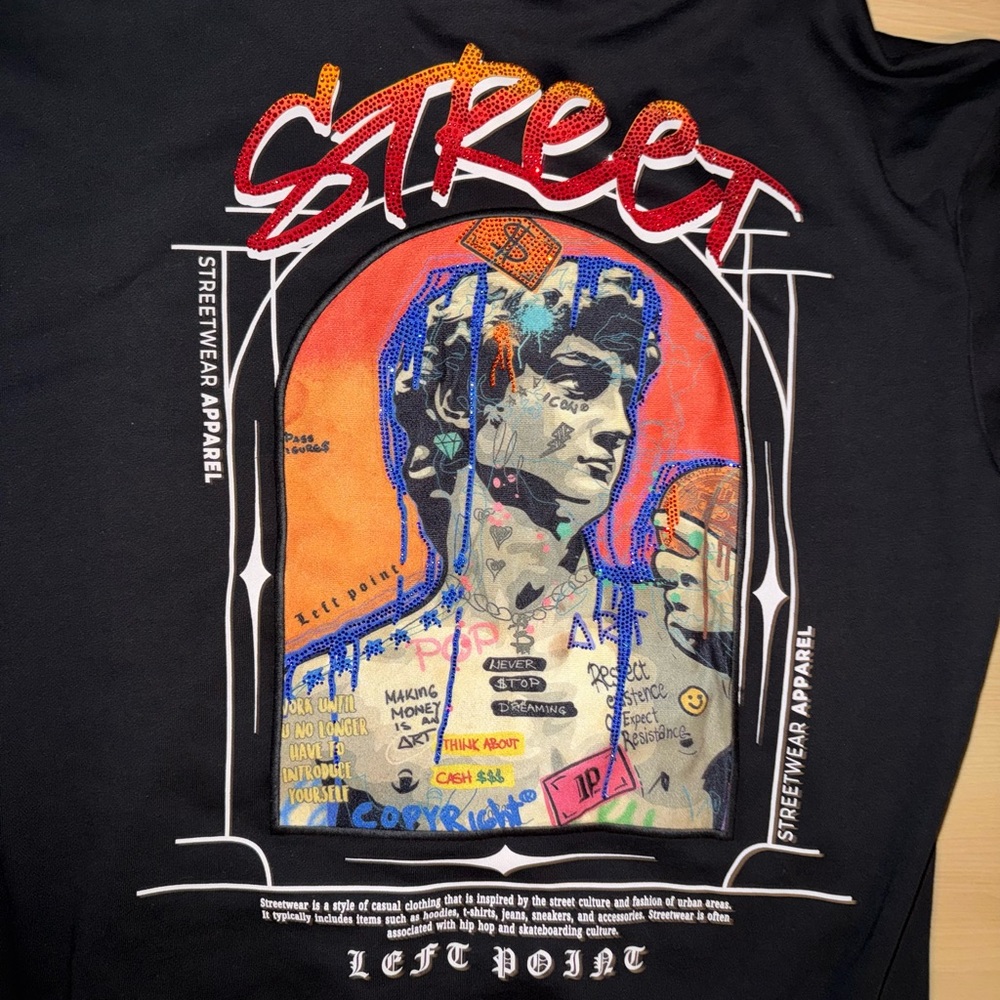 Left Point “Street” Hoodie - Picture 4 of 4